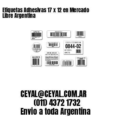 Etiquetas Adhesivas 17 x 12 en Mercado Libre Argentina