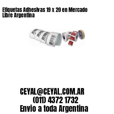 Etiquetas Adhesivas 19 x 20 en Mercado Libre Argentina