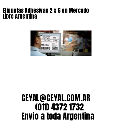 Etiquetas Adhesivas 2 x 6 en Mercado Libre Argentina