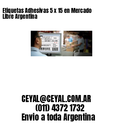 Etiquetas Adhesivas 5 x 15 en Mercado Libre Argentina