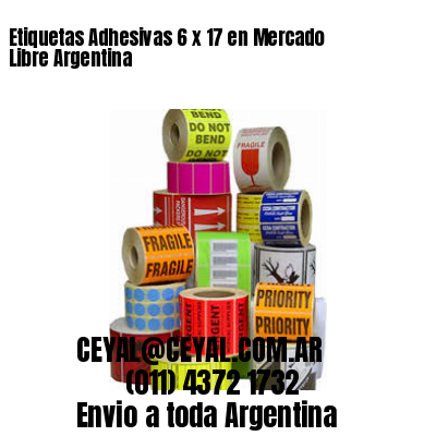 Etiquetas Adhesivas 6 x 17 en Mercado Libre Argentina