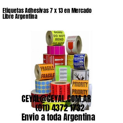 Etiquetas Adhesivas 7 x 13 en Mercado Libre Argentina