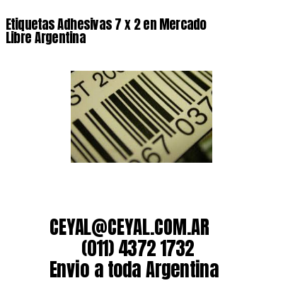 Etiquetas Adhesivas 7 x 2 en Mercado Libre Argentina