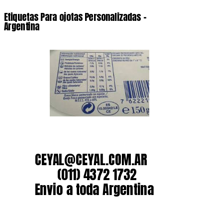 Etiquetas Para ojotas Personalizadas	– Argentina