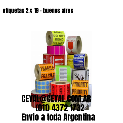 etiquetas 2 x 19 – buenos aires