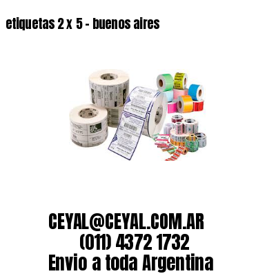 etiquetas 2 x 5 – buenos aires