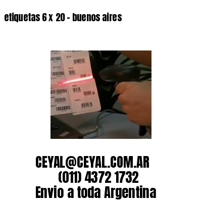 etiquetas 6 x 20 – buenos aires