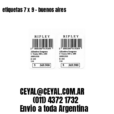 etiquetas 7 x 9 – buenos aires
