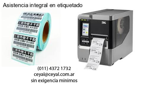 Asistencia integral en etiquetado
