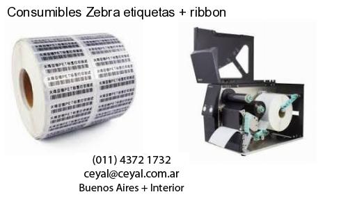 Consumibles Zebra etiquetas   ribbon