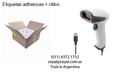 Etiquetas adhesivas   ribbo
