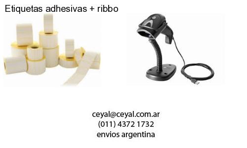 Etiquetas adhesivas   ribbo