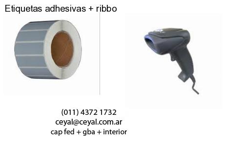 Etiquetas adhesivas   ribbo