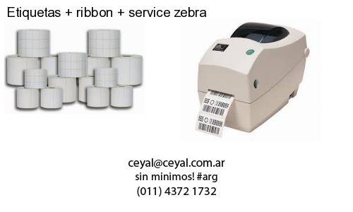 Etiquetas   ribbon   service zebra