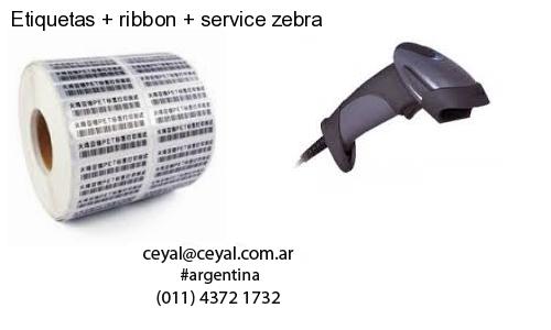 Etiquetas   ribbon   service zebra