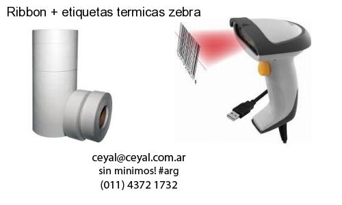 Ribbon   etiquetas termicas zebra