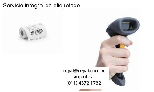 Servicio integral de etiquetado