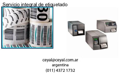 Servicio integral de etiquetado