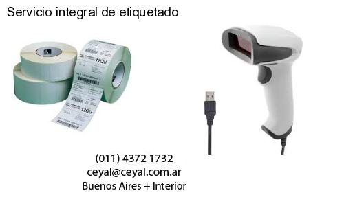 Servicio integral de etiquetado