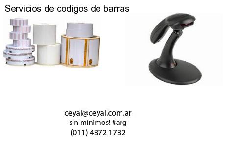 Servicios de codigos de barras