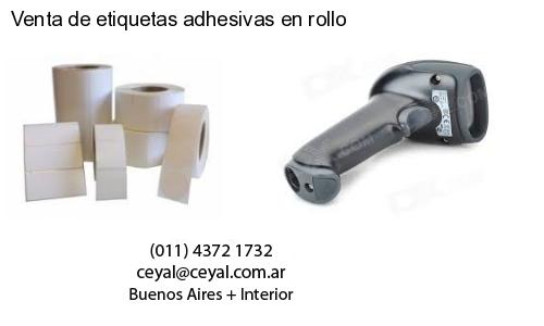 Venta de etiquetas adhesivas en rollo