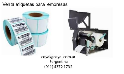 Venta etiquetas para  empresas