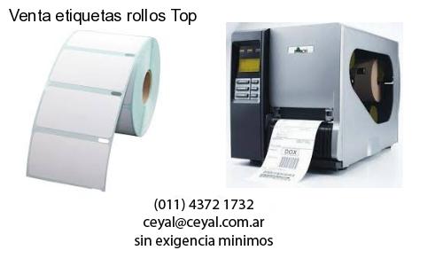 Venta etiquetas rollos Top
