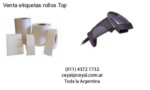 Venta etiquetas rollos Top