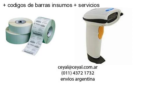   codigos de barras insumos   servicios