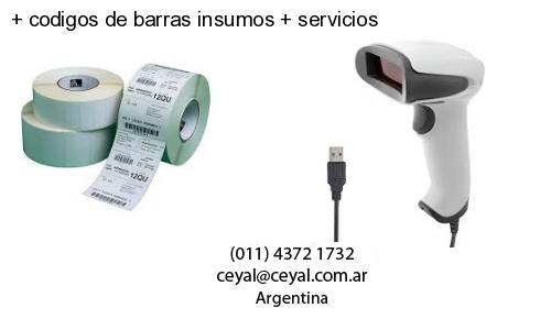   codigos de barras insumos   servicios