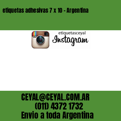 etiquetas adhesivas 7 x 10 – Argentina