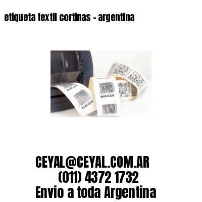 etiqueta textil cortinas – argentina