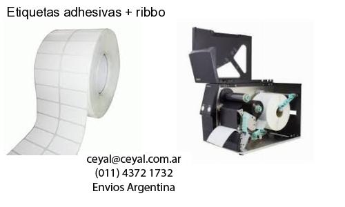 Etiquetas adhesivas   ribbo