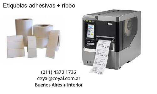 Etiquetas adhesivas   ribbo