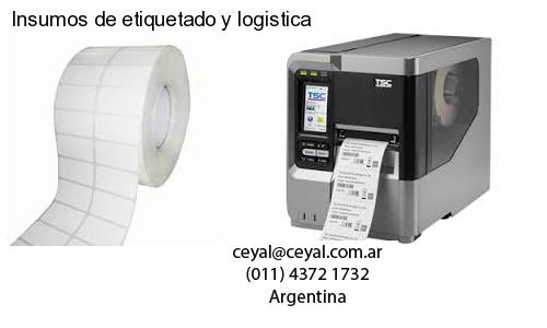 Insumos de etiquetado y logistica