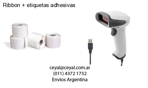 Ribbon etiquetas adhesivas