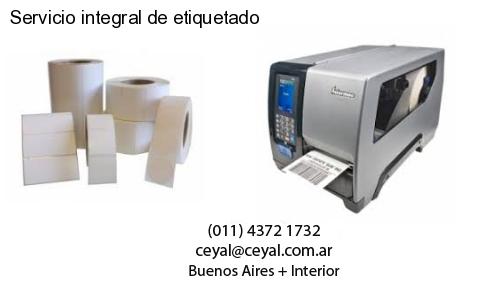 Servicio integral de etiquetado