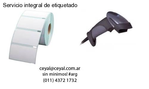 Servicio integral de etiquetado