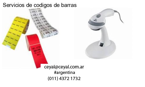 Servicios de codigos de barras