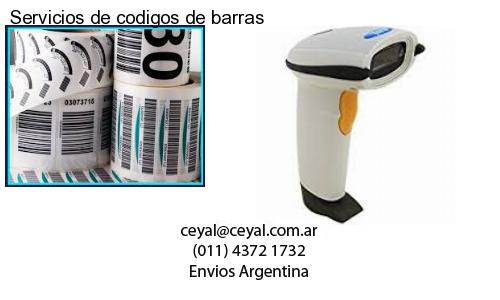 Servicios de codigos de barras
