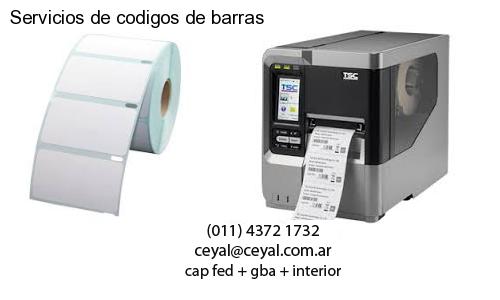 Servicios de codigos de barras