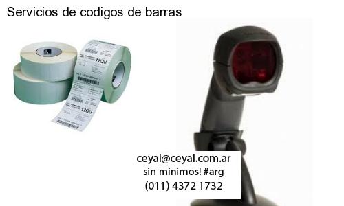 Servicios de codigos de barras