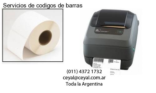 Servicios de codigos de barras