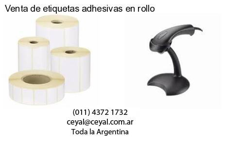 Venta de etiquetas adhesivas en rollo