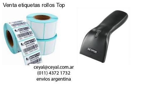Venta etiquetas rollos Top