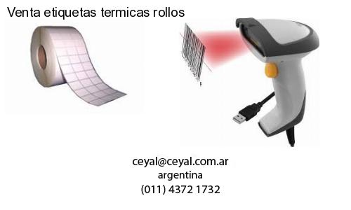 Venta etiquetas termicas rollos