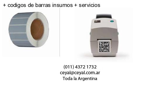   codigos de barras insumos   servicios