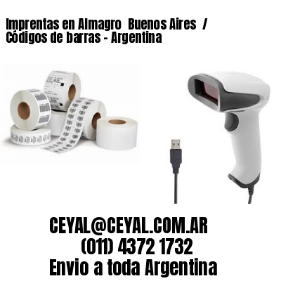 Imprentas en Almagro  Buenos Aires  / Códigos de barras – Argentina