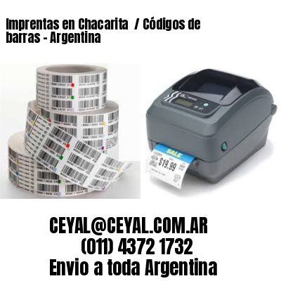 Imprentas en Chacarita  / Códigos de barras – Argentina