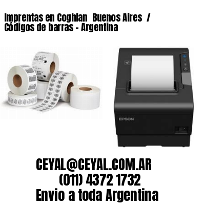 Imprentas en Coghlan  Buenos Aires  / Códigos de barras – Argentina